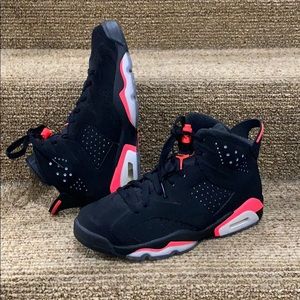 Nike Air Jordan VI 6 RETRO BLACK INFRARED (2014)